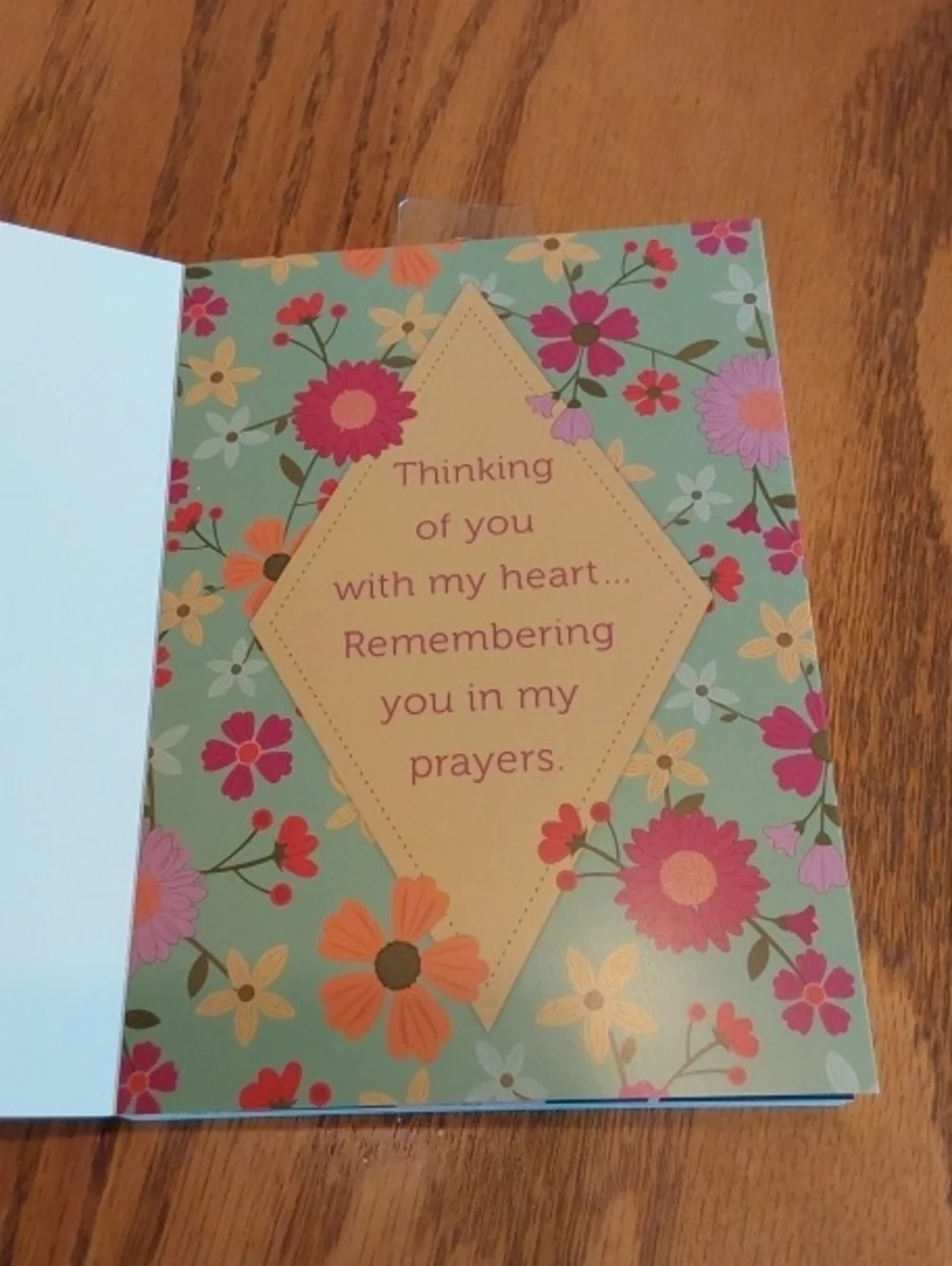 Dayspring Encouragement Postcards - Blue Floral Design